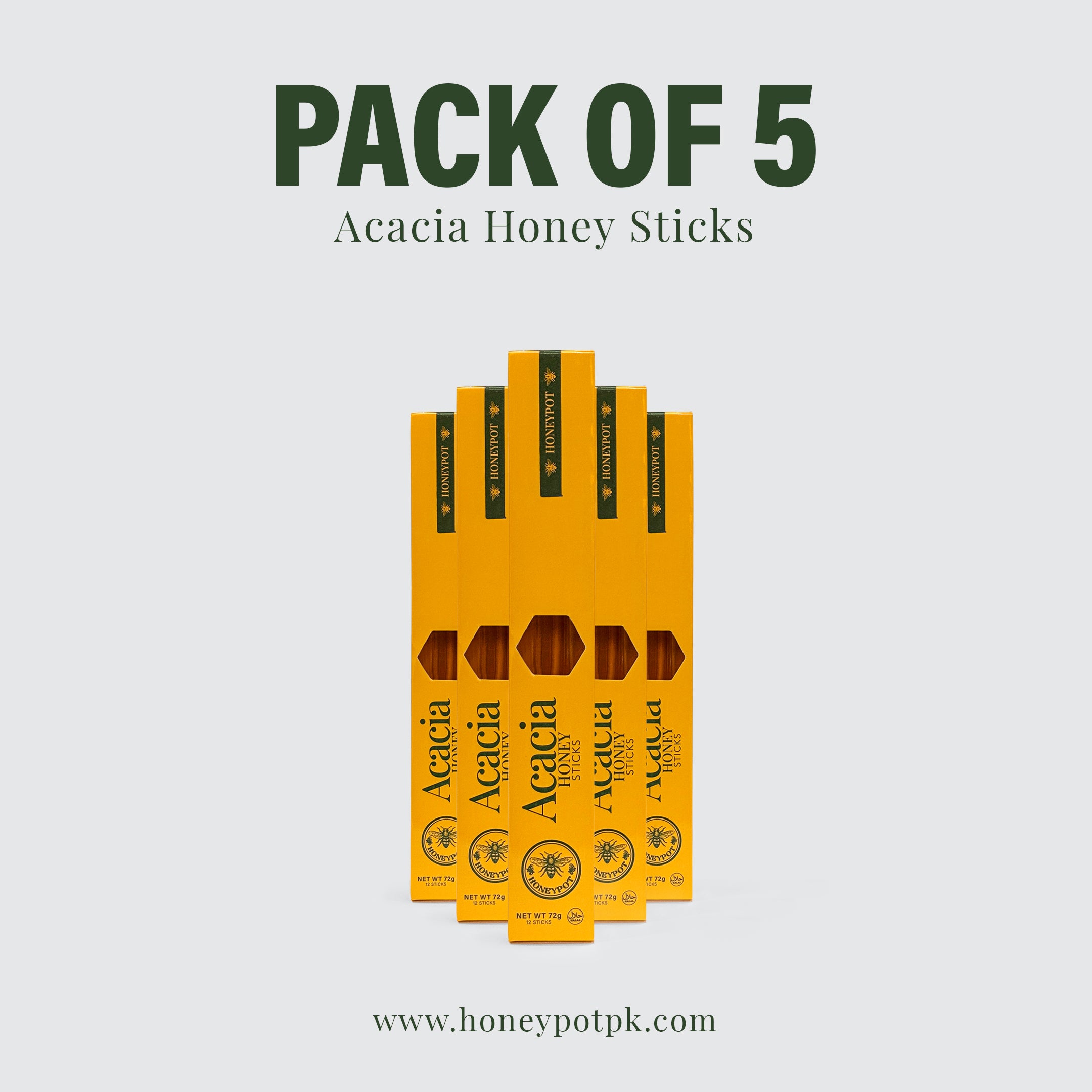 Acacia Honey Stick