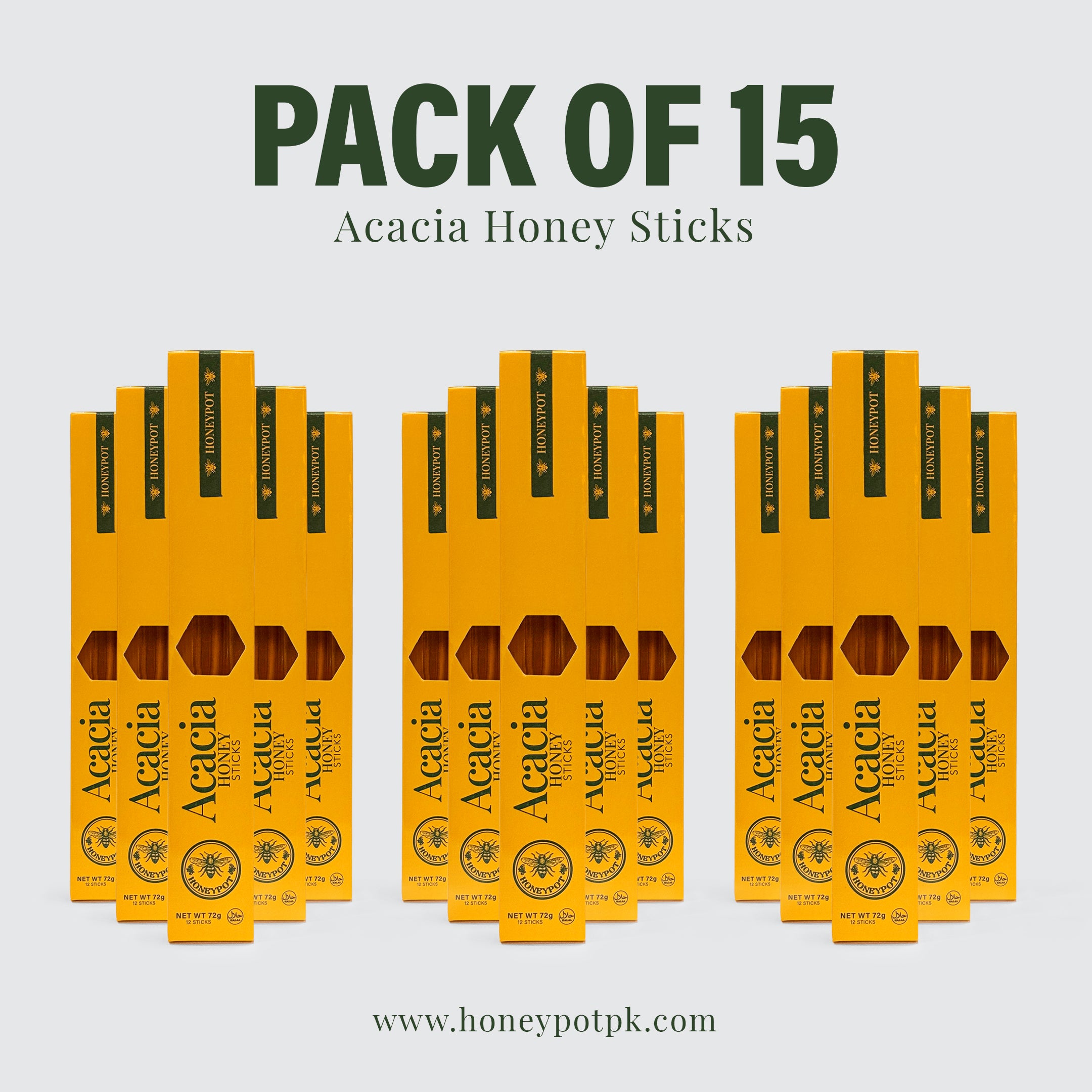 Acacia Honey Stick